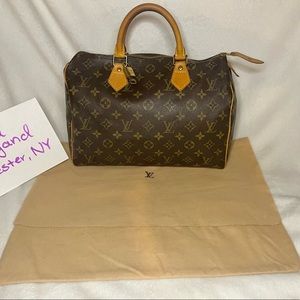 Louis Vuitton Speedy 30 with Lock & Key and Dust Bag! 100% Authentic Guaranteed!